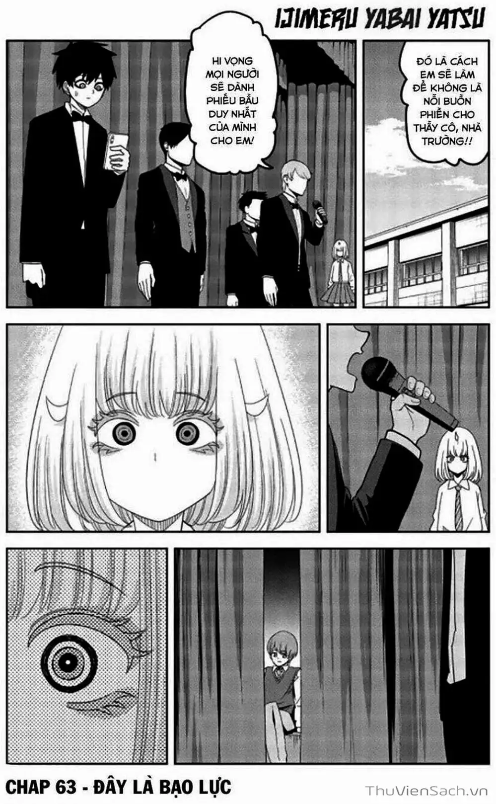 Truyện Tranh Không Chỉ Là Bắt Nạt - Ijimeru Yabai Yatsu trang 3