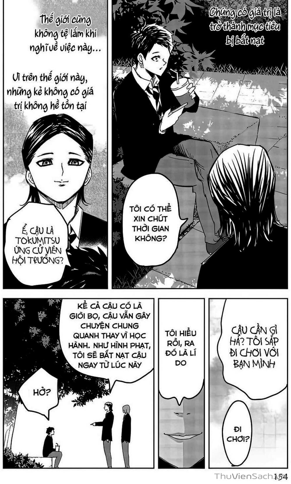 Truyện Tranh Không Chỉ Là Bắt Nạt - Ijimeru Yabai Yatsu trang 3