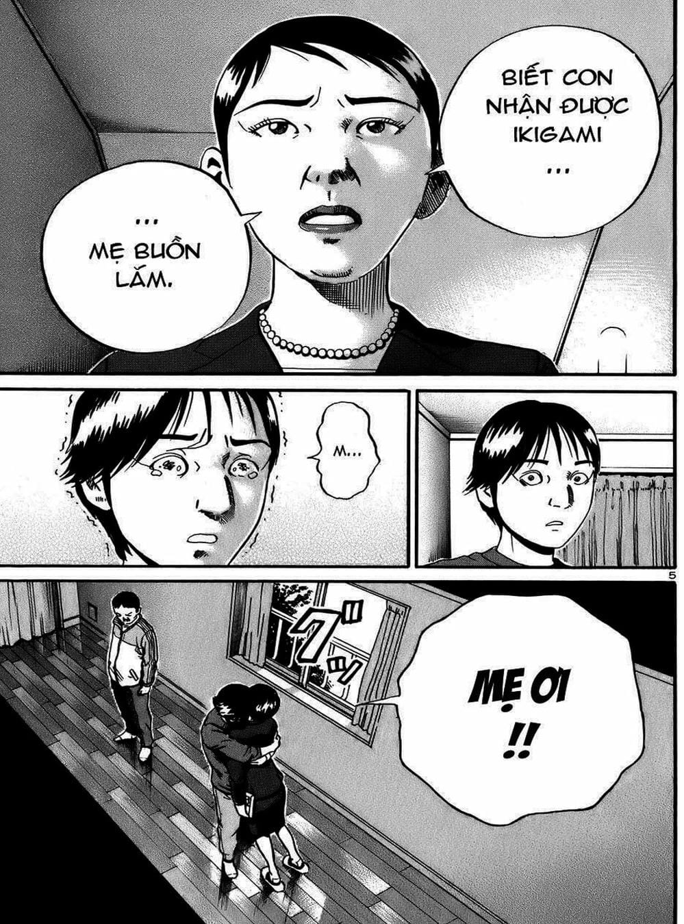 Truyện Tranh Giấy Báo Tử - Ikigami trang 6