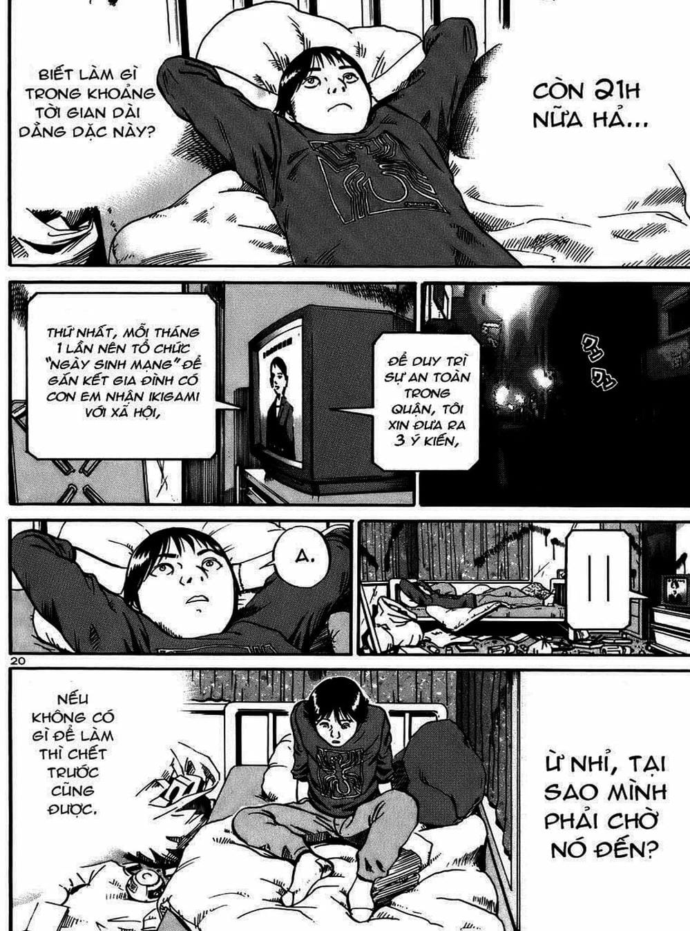 Truyện Tranh Giấy Báo Tử - Ikigami trang 6
