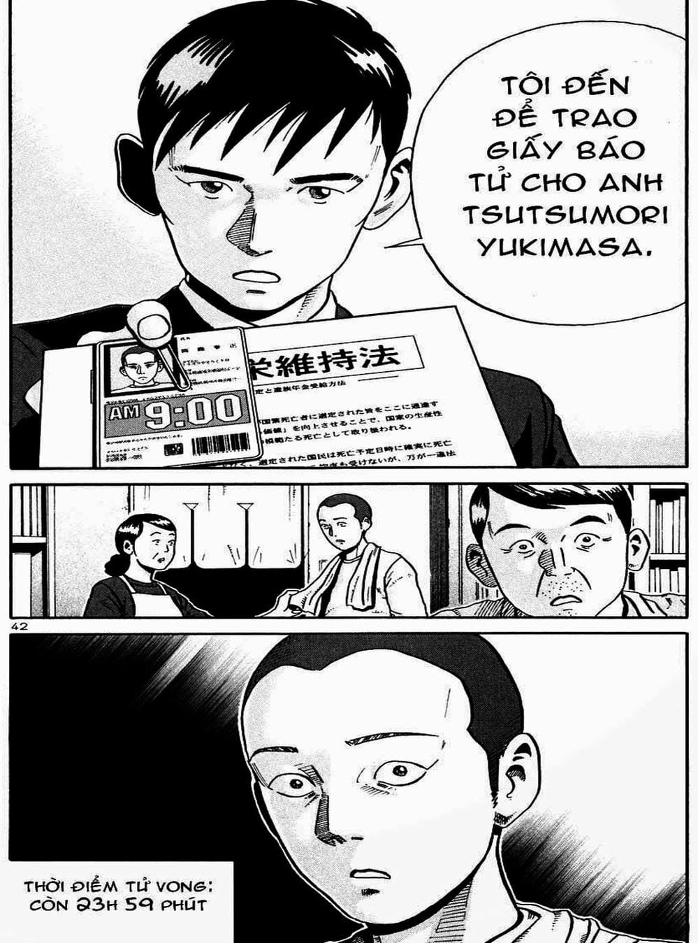 Truyện Tranh Giấy Báo Tử - Ikigami trang 6