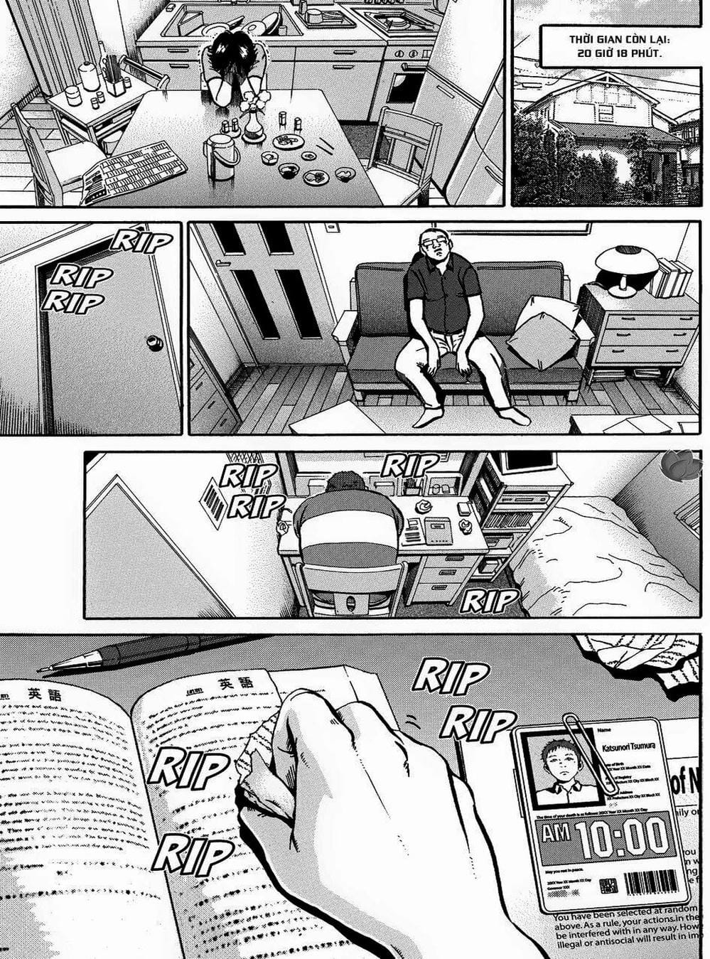 Truyện Tranh Giấy Báo Tử - Ikigami trang 6