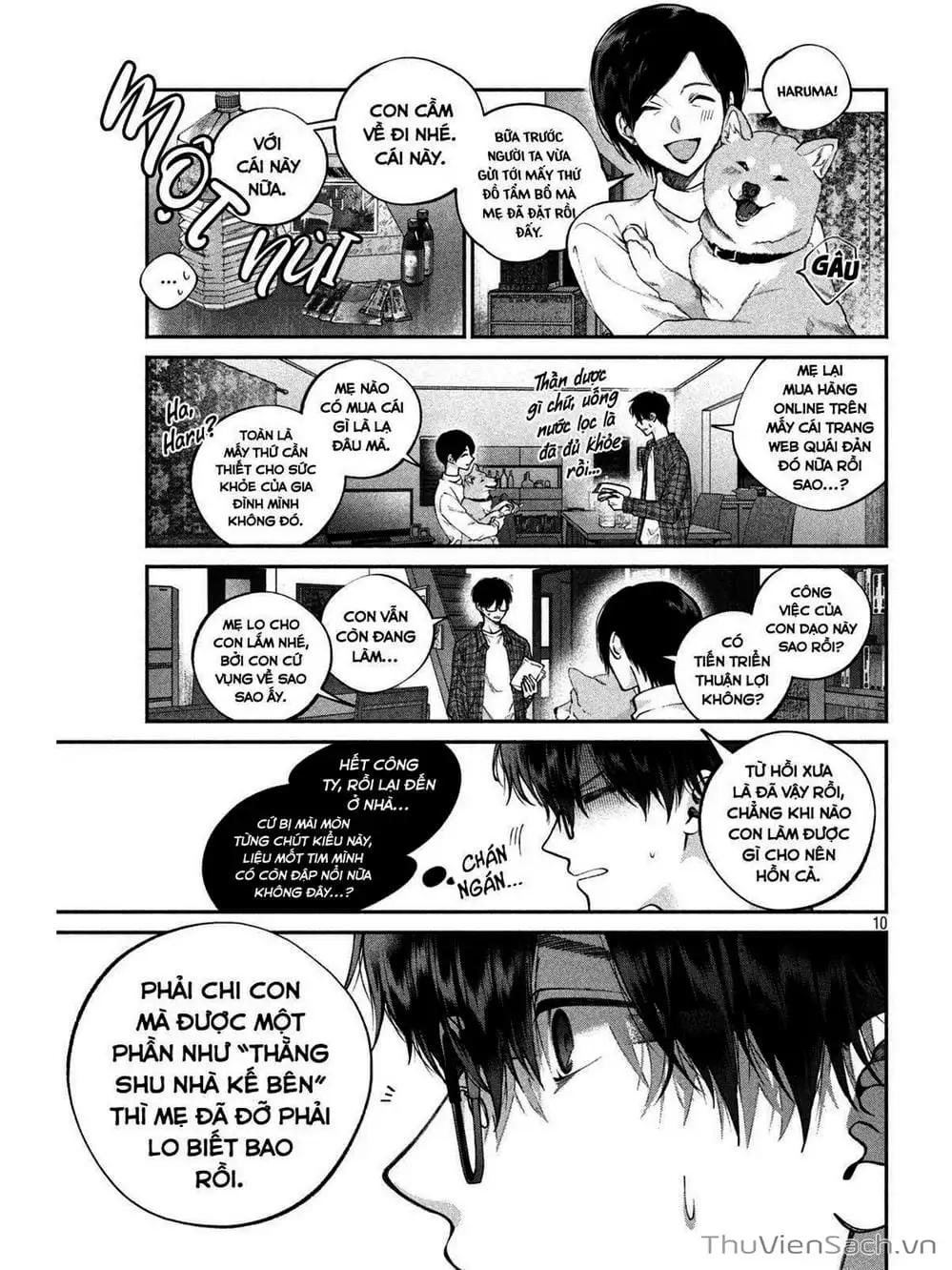 Truyện Tranh Chó Và Cặn Bã - Inu To Kuzu trang 5