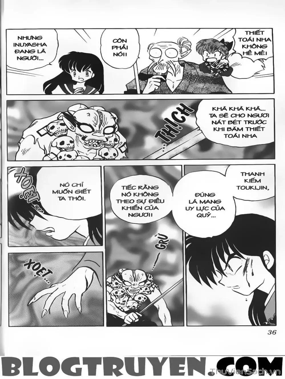 Truyện Tranh Khuyển Dạ Xoa - Inuyasha trang 5