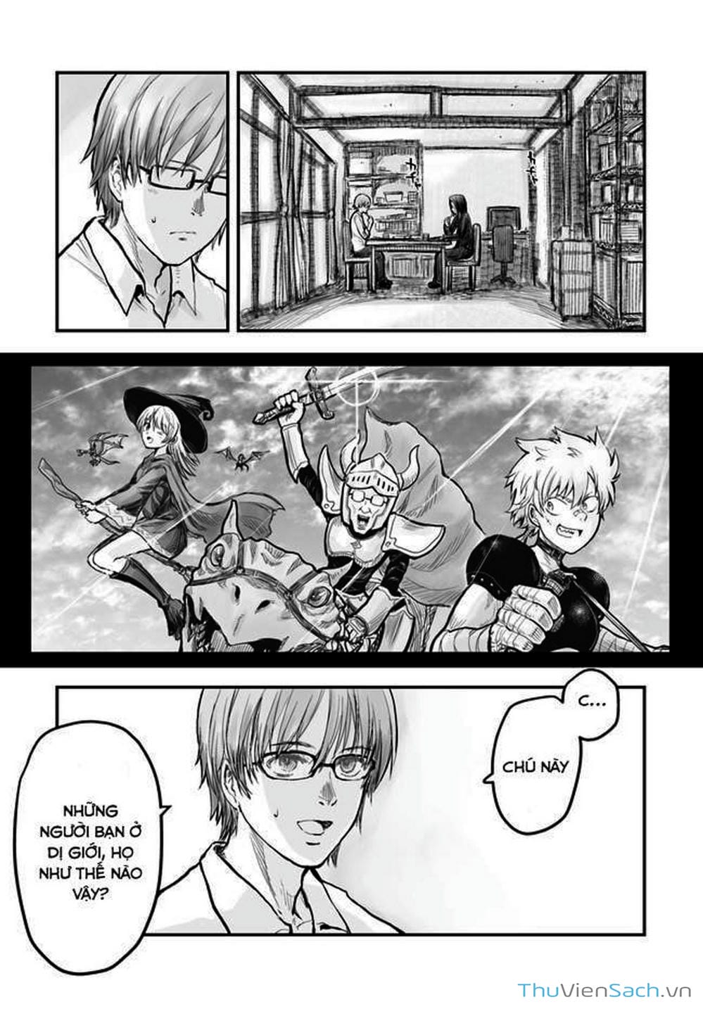 Truyện Tranh Chú Tôi Ở Dị Giới - Isekai Ojisan trang 6