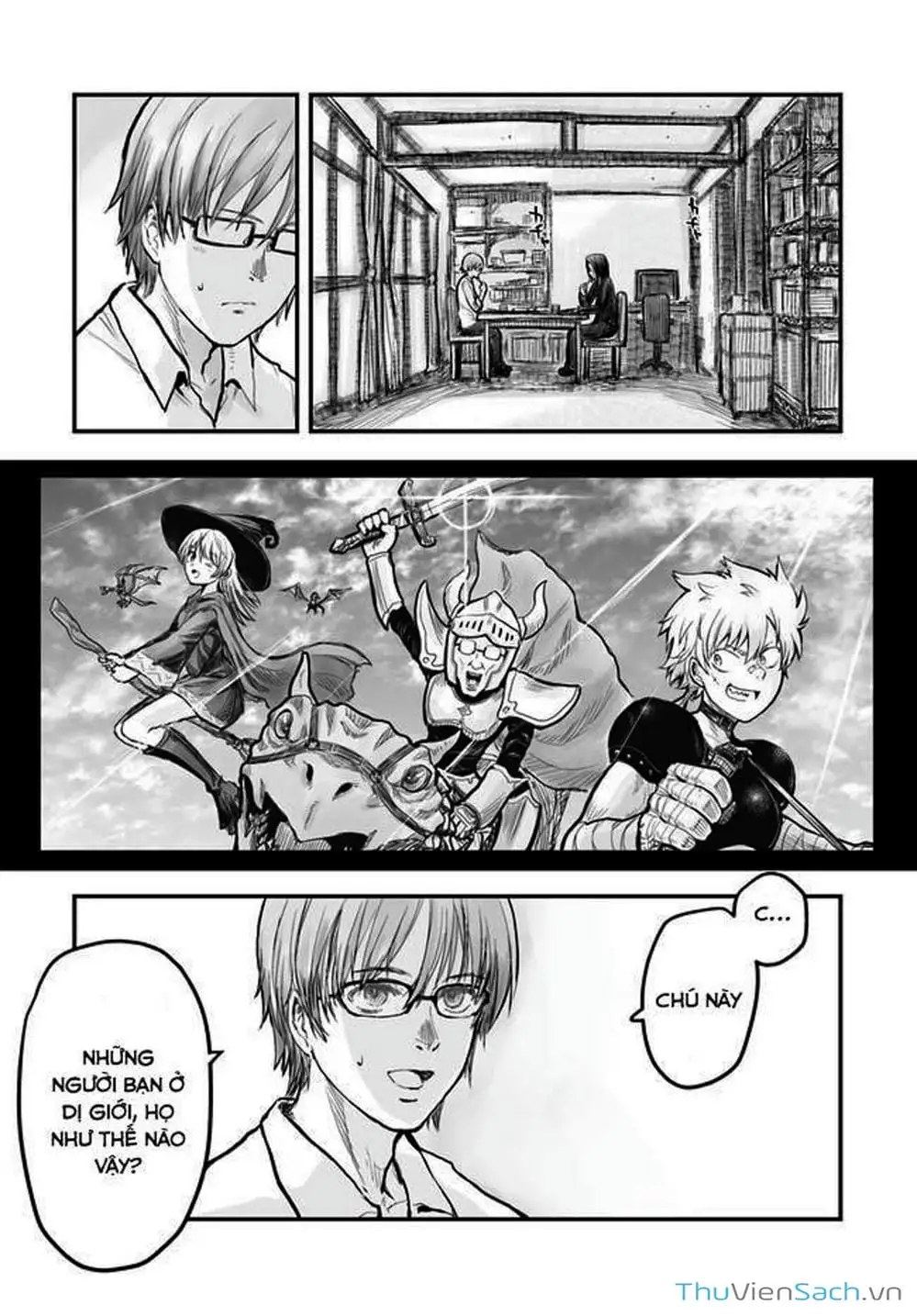 Truyện Tranh Chú Tôi Ở Dị Giới - Isekai Ojisan trang 6