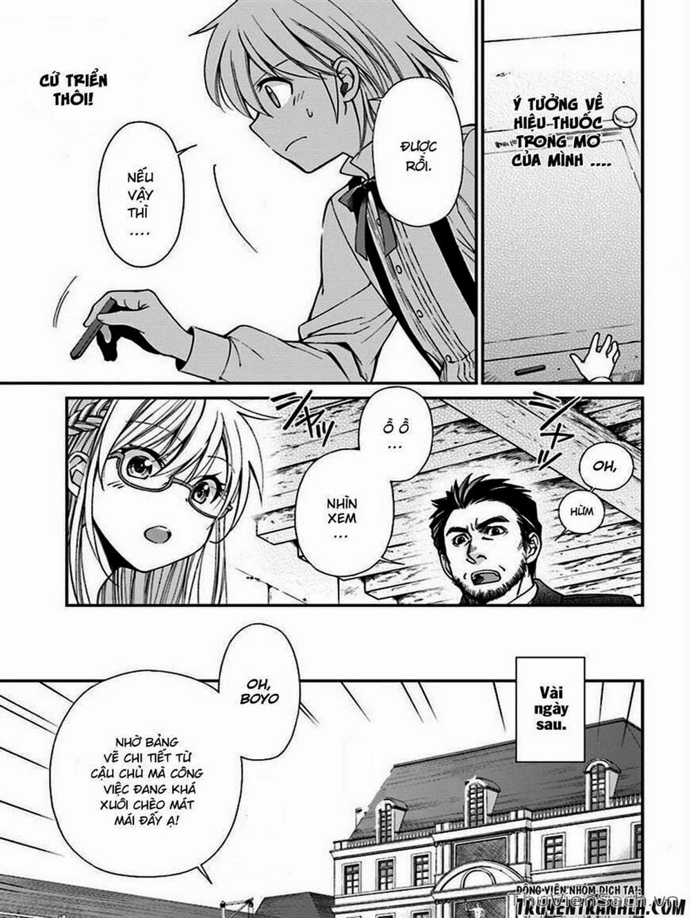 Truyện Tranh Hiệu Thuốc Tại Dị Giới - Isekai Yakkyoku trang 7