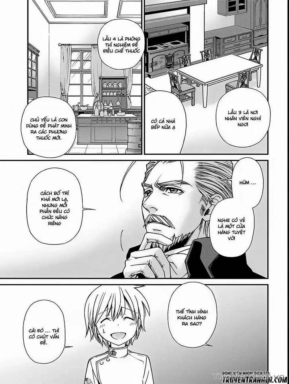 Truyện Tranh Hiệu Thuốc Tại Dị Giới - Isekai Yakkyoku trang 7