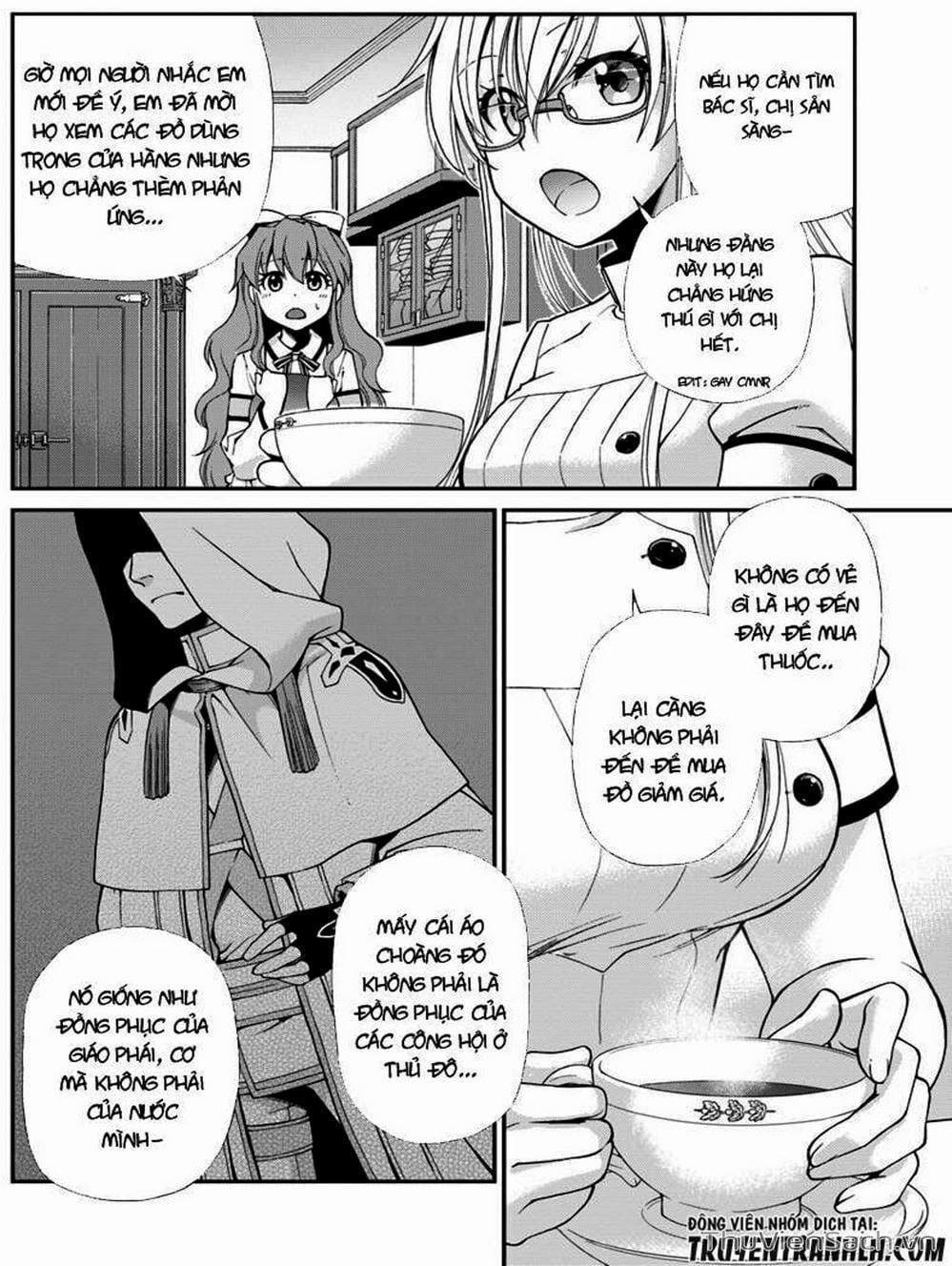 Truyện Tranh Hiệu Thuốc Tại Dị Giới - Isekai Yakkyoku trang 7