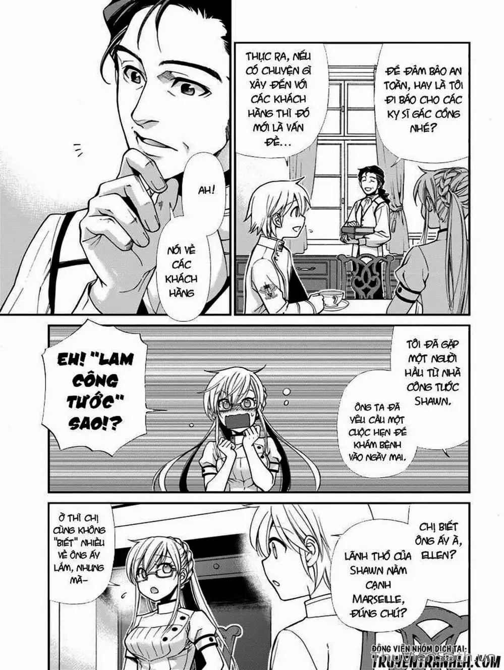 Truyện Tranh Hiệu Thuốc Tại Dị Giới - Isekai Yakkyoku trang 7