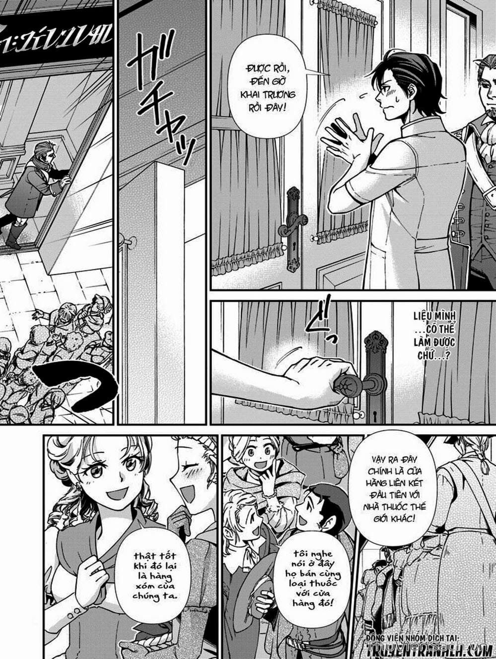 Truyện Tranh Hiệu Thuốc Tại Dị Giới - Isekai Yakkyoku trang 7