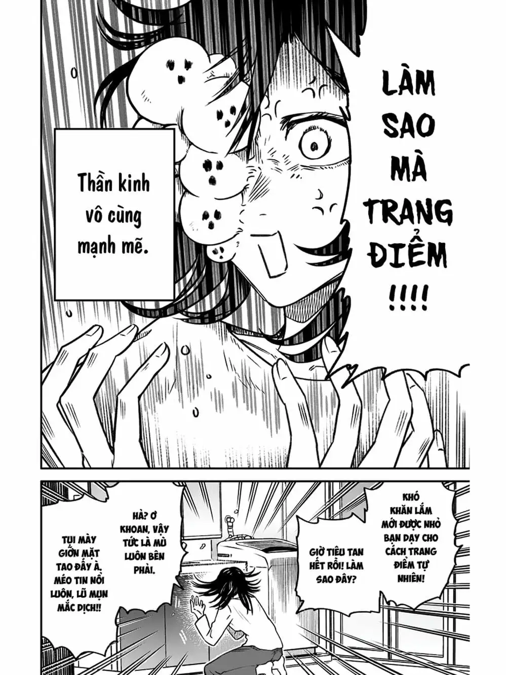 Truyện Tranh Cô Em Mụn Mặt Người - Jinmensou To Issho trang 0