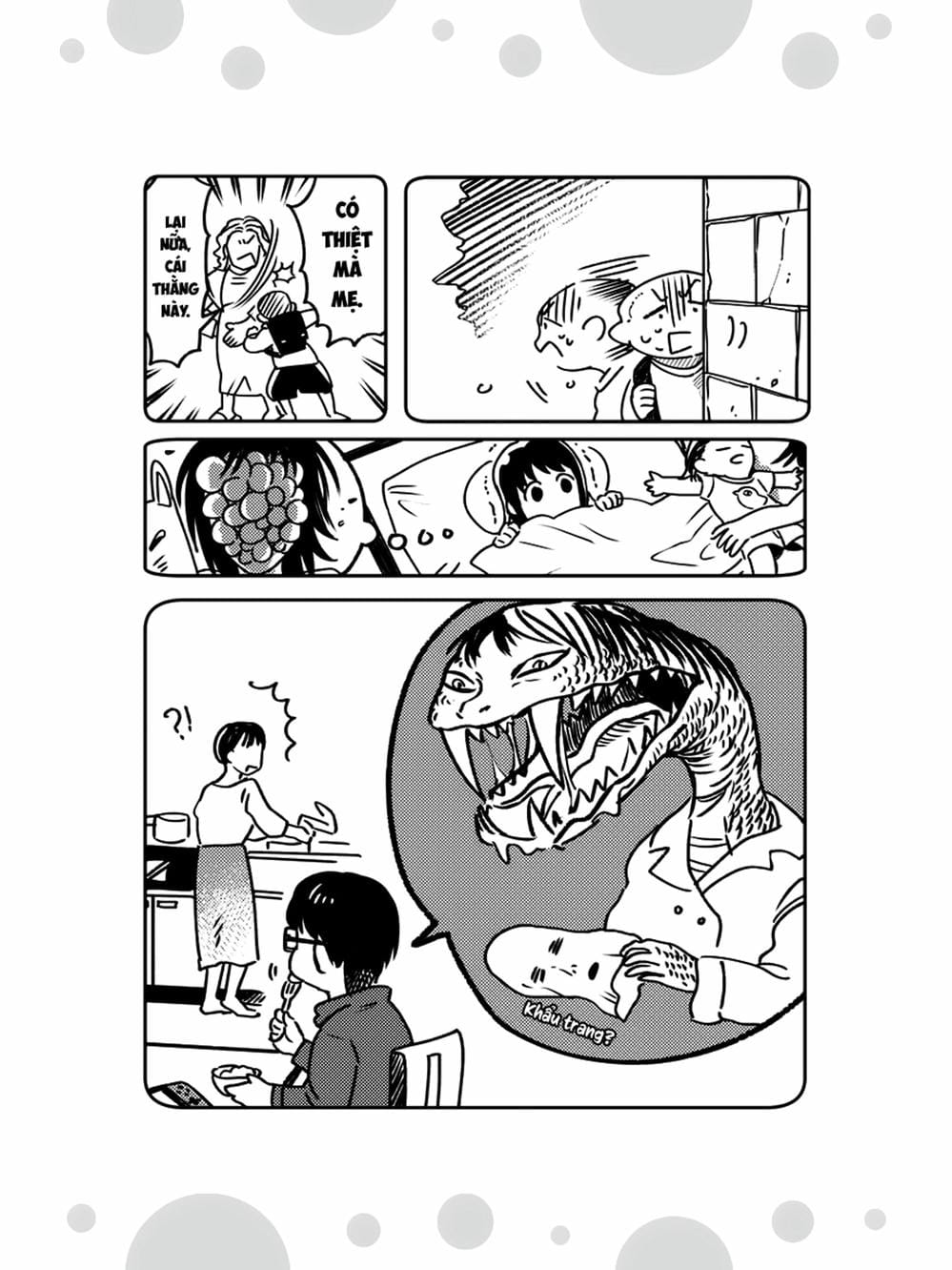 Truyện Tranh Cô Em Mụn Mặt Người - Jinmensou To Issho trang 0