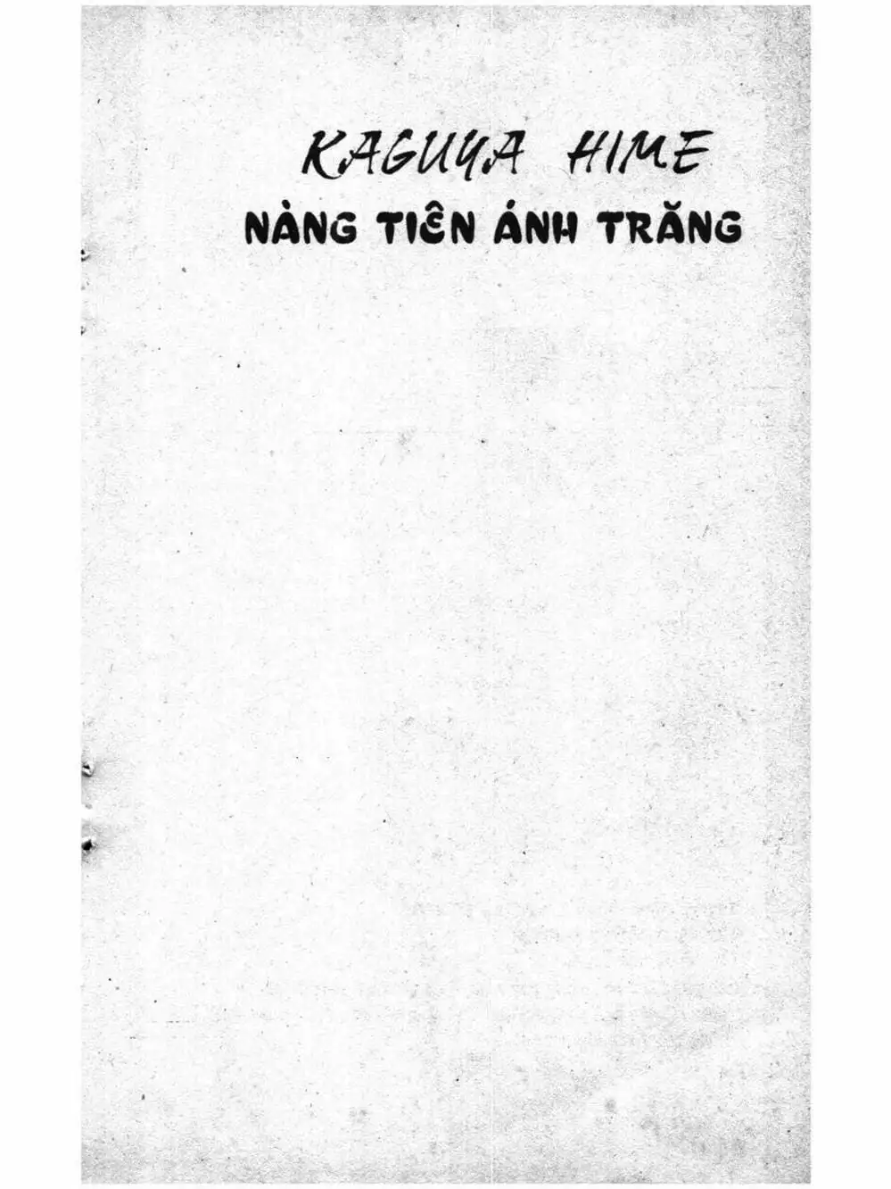 Truyện Tranh Nàng Tiên Ánh Trăng - Kaguya Hime trang 7