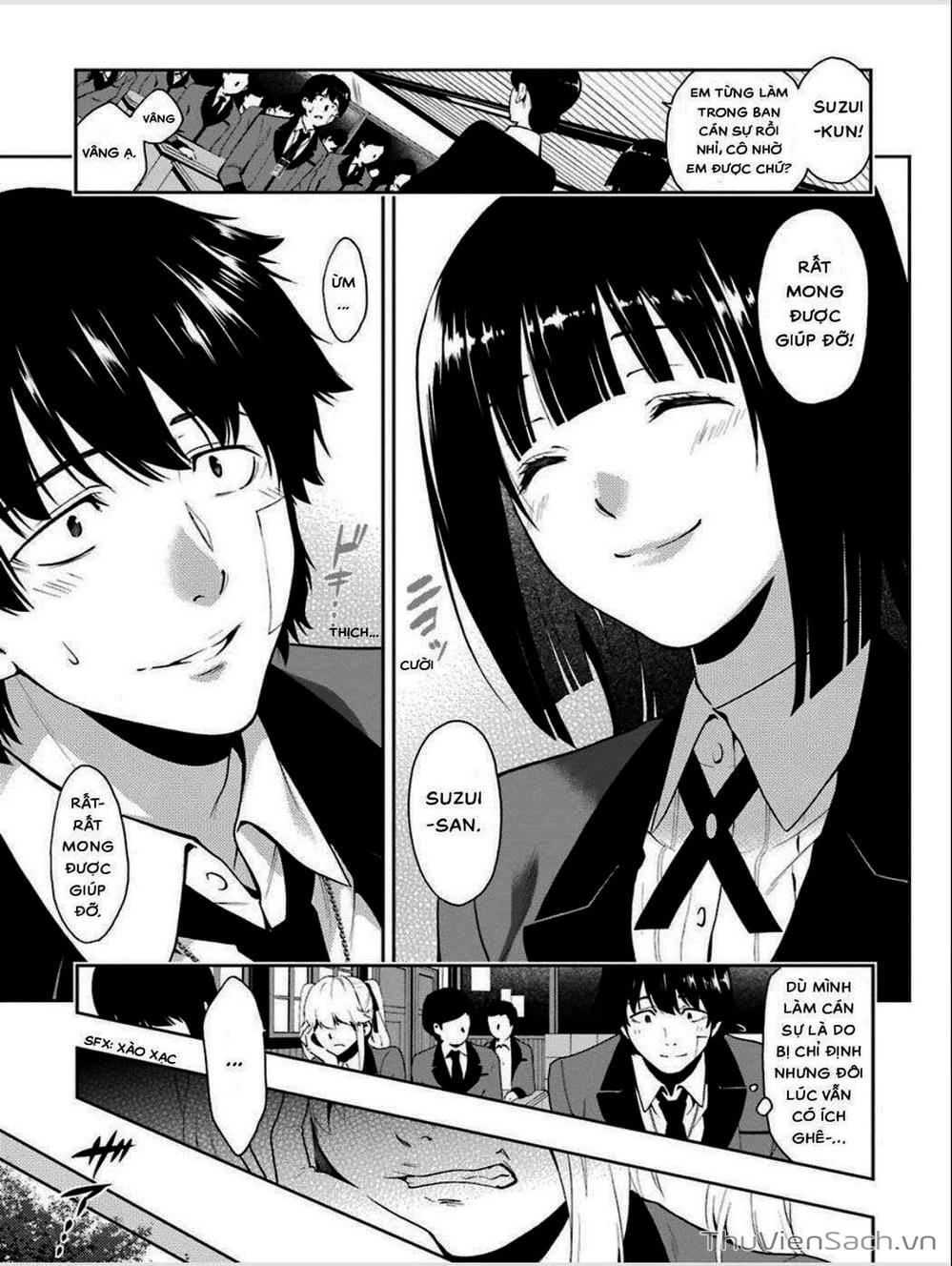 Truyện Tranh Học Viện Đỏ Đen - Kakegurui trang 3