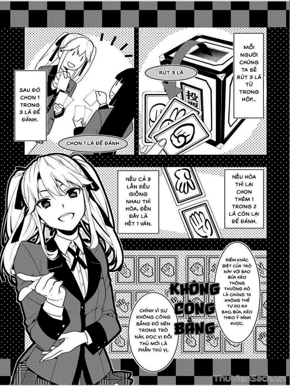 Truyện Tranh Học Viện Đỏ Đen - Kakegurui trang 3