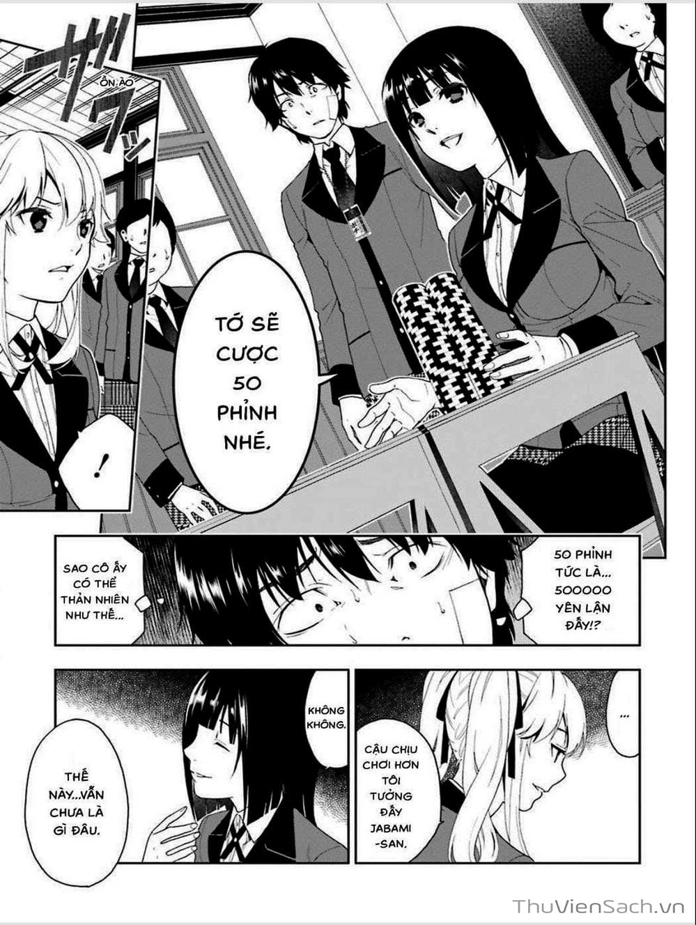 Truyện Tranh Học Viện Đỏ Đen - Kakegurui trang 3