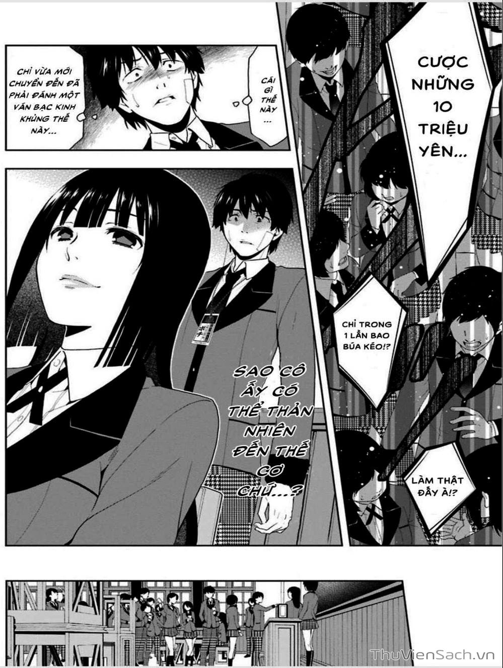 Truyện Tranh Học Viện Đỏ Đen - Kakegurui trang 3