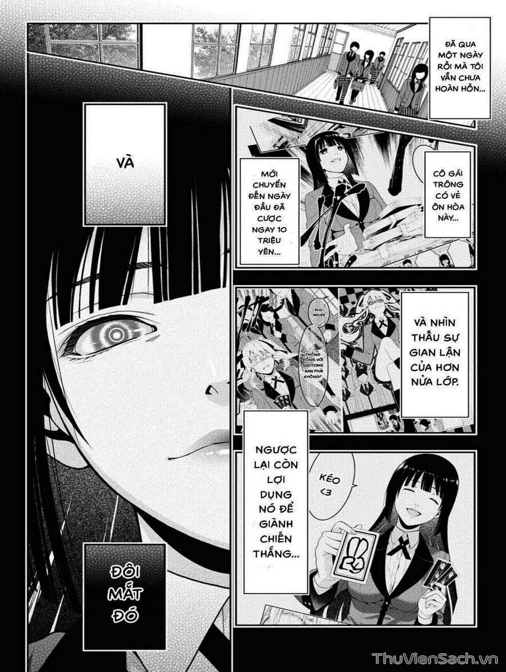 Truyện Tranh Học Viện Đỏ Đen - Kakegurui trang 3