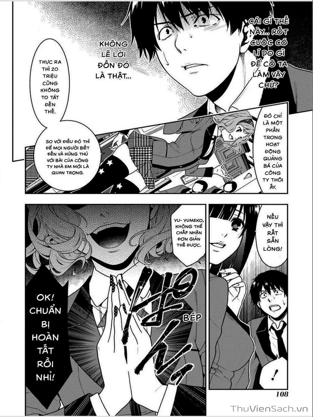 Truyện Tranh Học Viện Đỏ Đen - Kakegurui trang 3