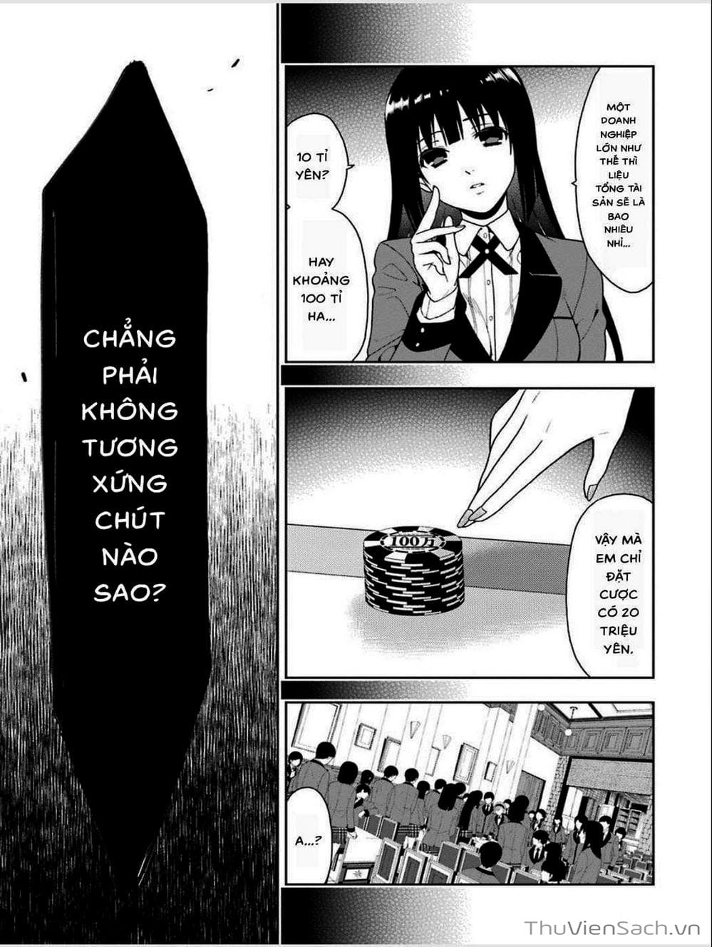 Truyện Tranh Học Viện Đỏ Đen - Kakegurui trang 3