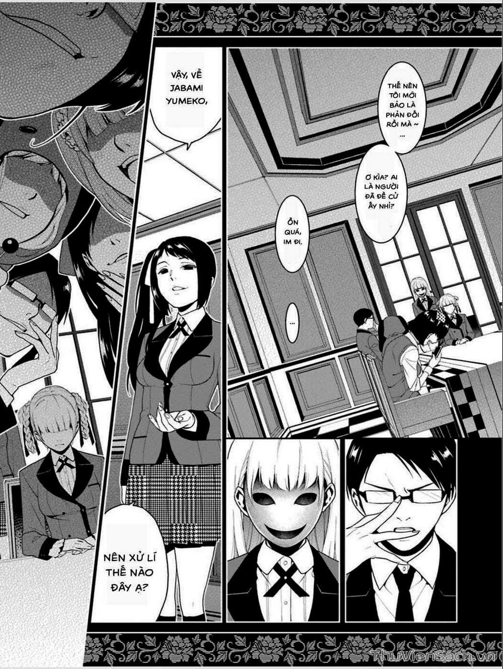 Truyện Tranh Học Viện Đỏ Đen - Kakegurui trang 3