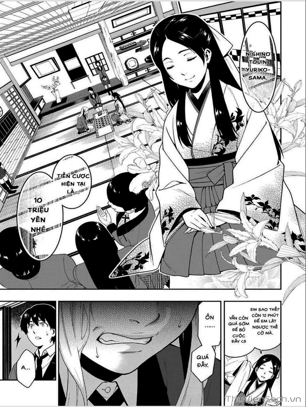 Truyện Tranh Học Viện Đỏ Đen - Kakegurui trang 3