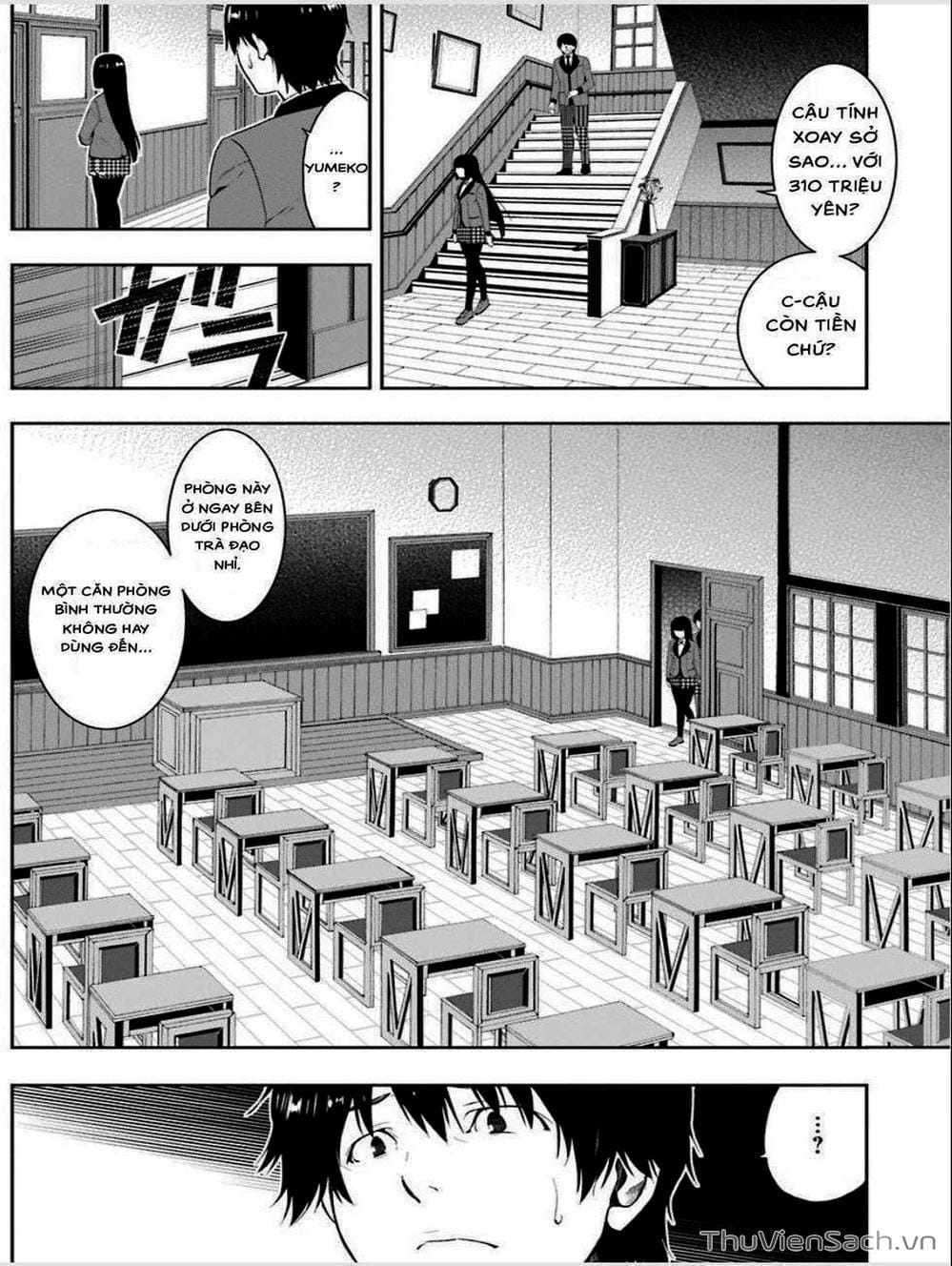 Truyện Tranh Học Viện Đỏ Đen - Kakegurui trang 3