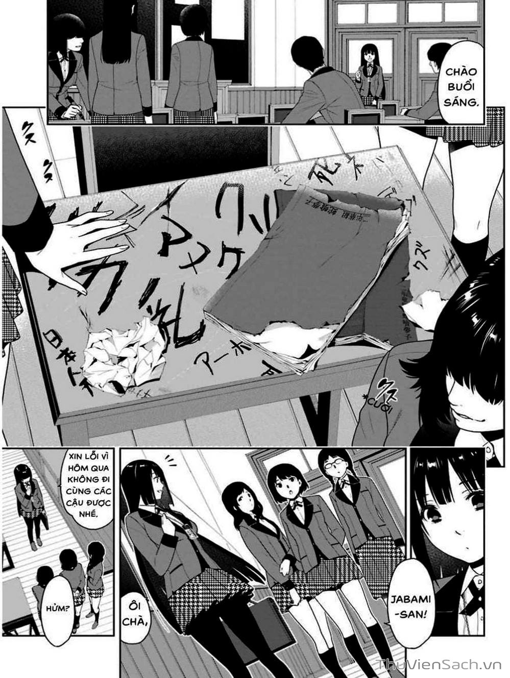 Truyện Tranh Học Viện Đỏ Đen - Kakegurui trang 3