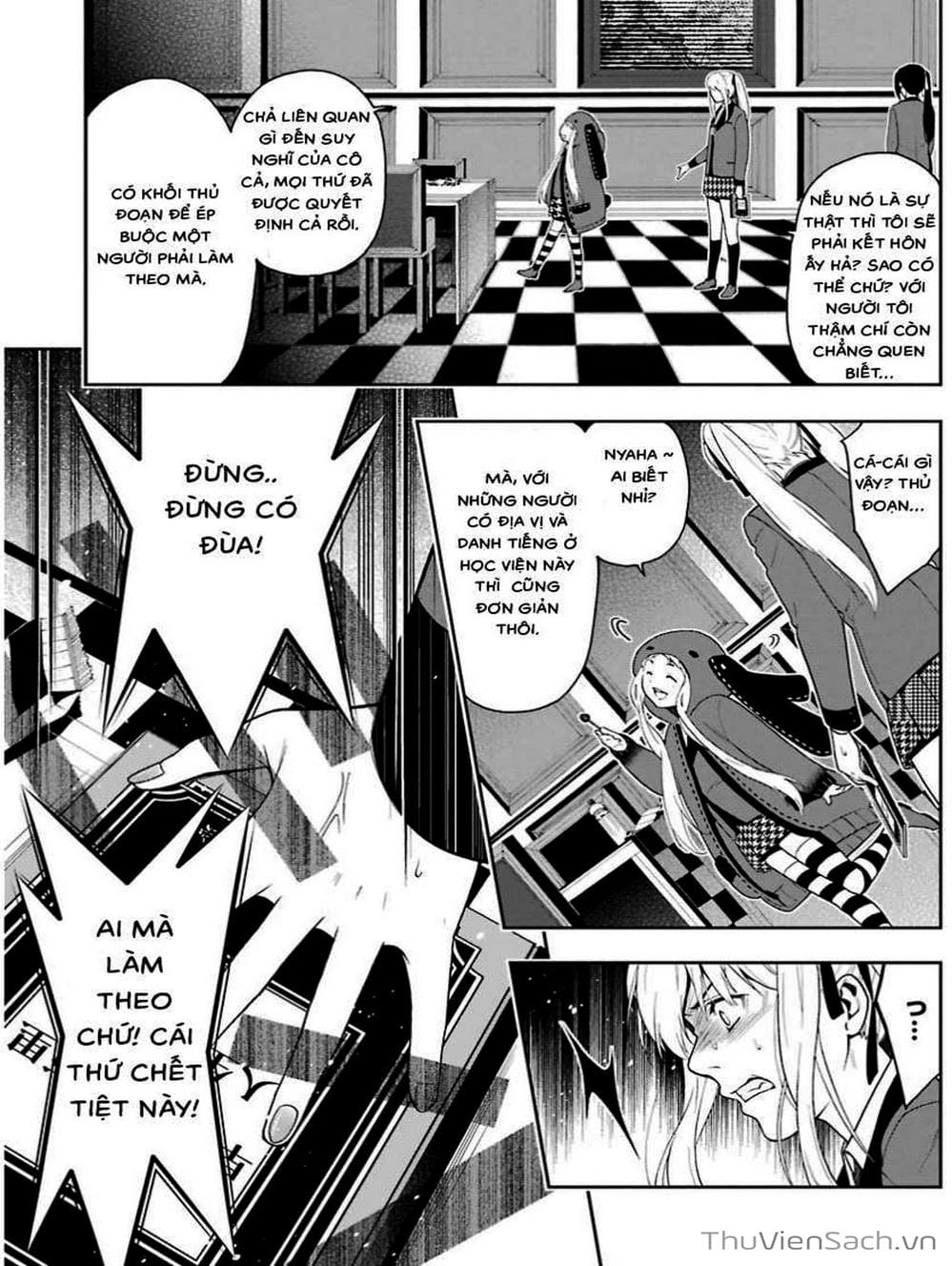 Truyện Tranh Học Viện Đỏ Đen - Kakegurui trang 3