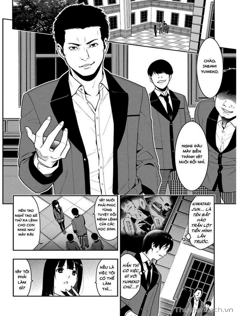 Truyện Tranh Học Viện Đỏ Đen - Kakegurui trang 3