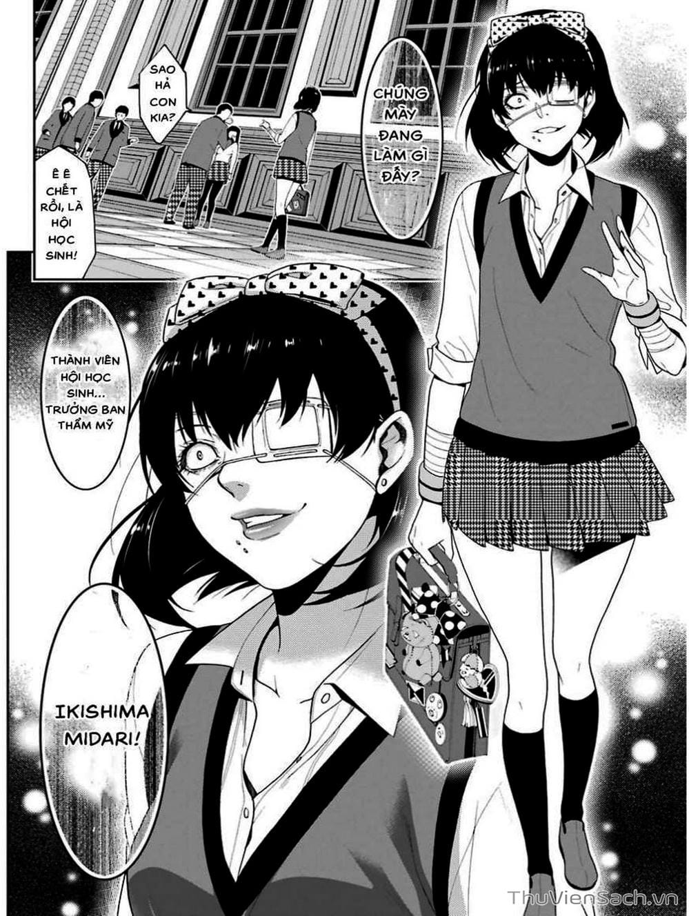 Truyện Tranh Học Viện Đỏ Đen - Kakegurui trang 3