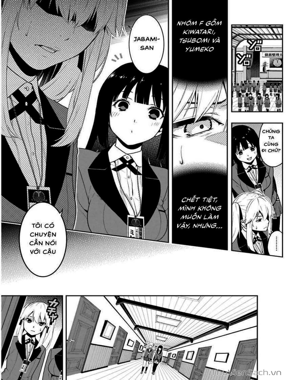 Truyện Tranh Học Viện Đỏ Đen - Kakegurui trang 3