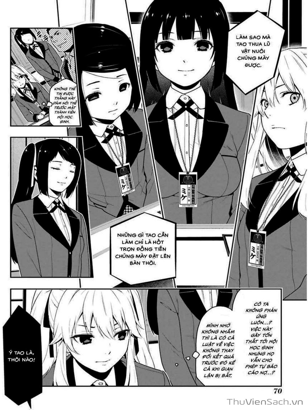 Truyện Tranh Học Viện Đỏ Đen - Kakegurui trang 3