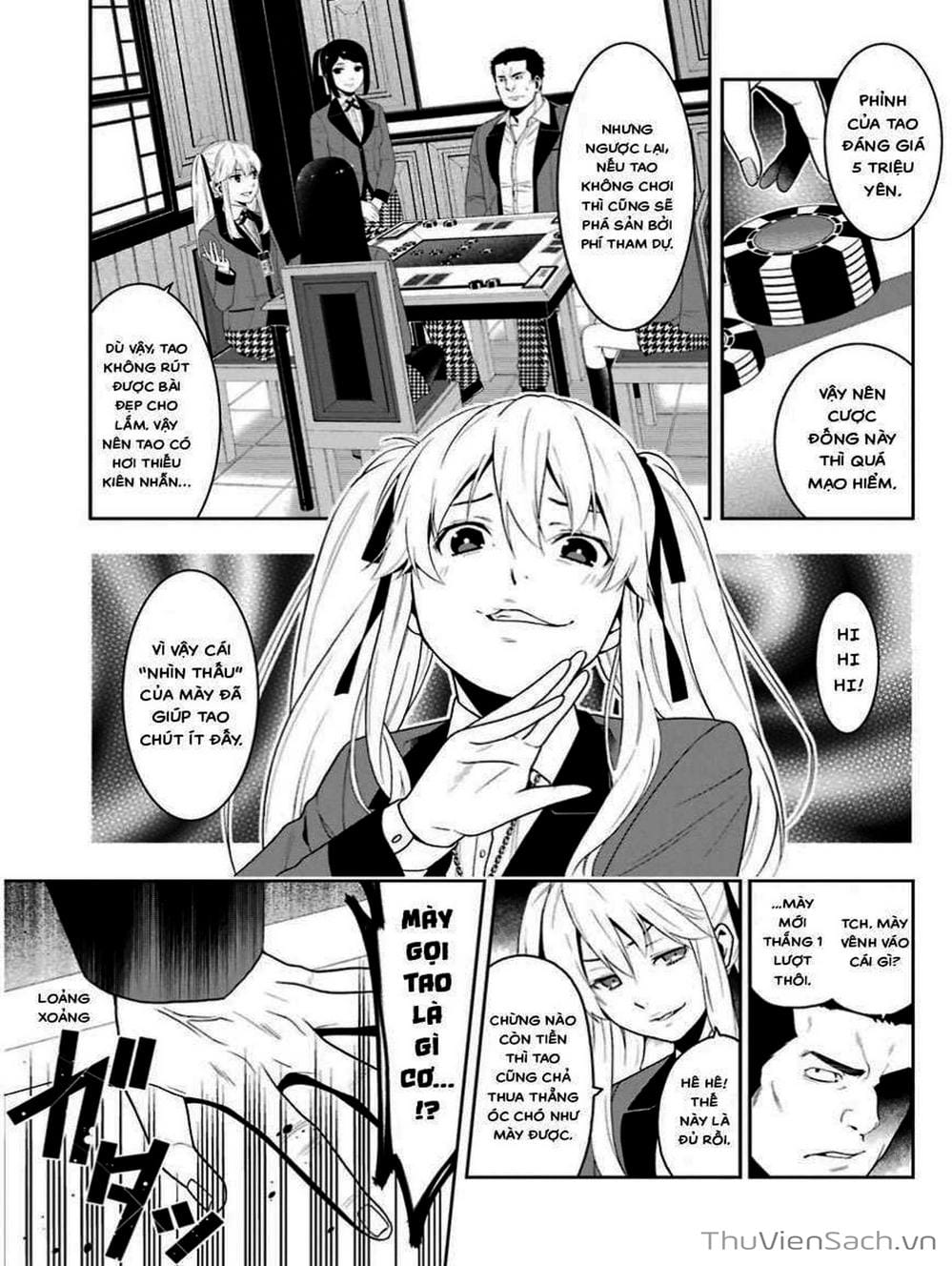 Truyện Tranh Học Viện Đỏ Đen - Kakegurui trang 3