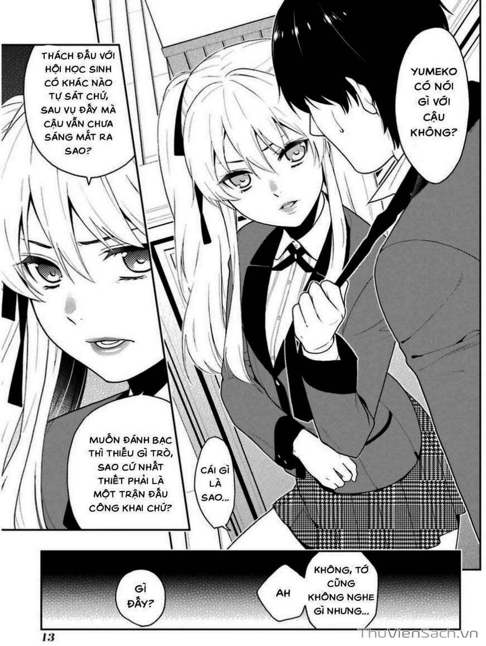 Truyện Tranh Học Viện Đỏ Đen - Kakegurui trang 3