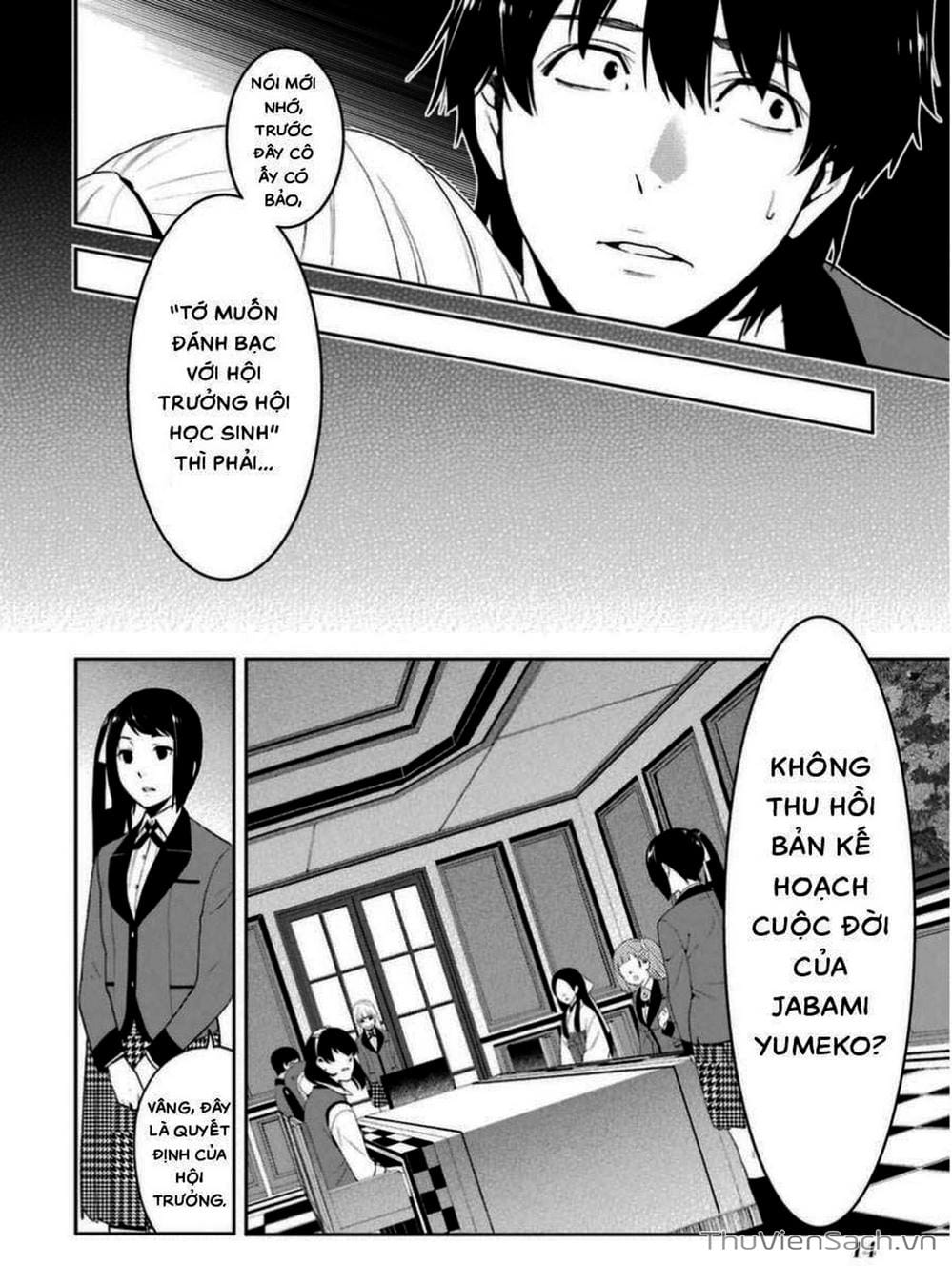 Truyện Tranh Học Viện Đỏ Đen - Kakegurui trang 3