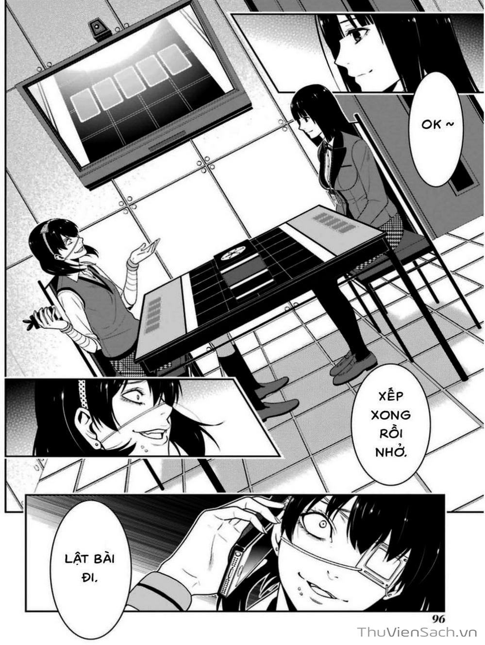 Truyện Tranh Học Viện Đỏ Đen - Kakegurui trang 3