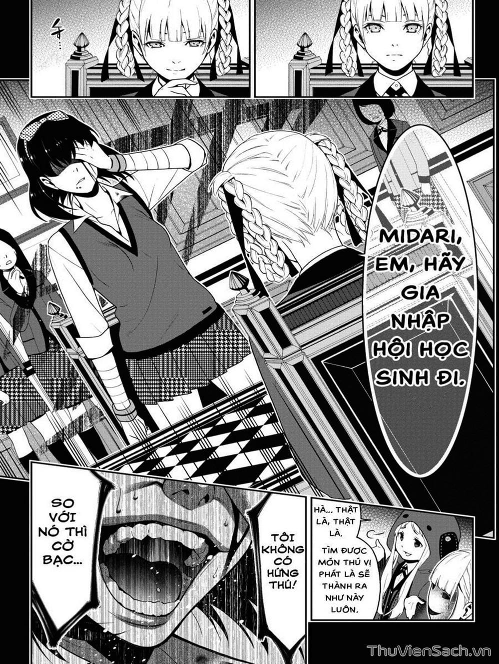 Truyện Tranh Học Viện Đỏ Đen - Kakegurui trang 3