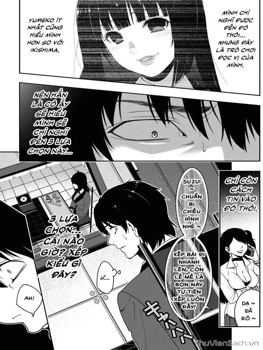 Truyện Tranh Học Viện Đỏ Đen - Kakegurui trang 3
