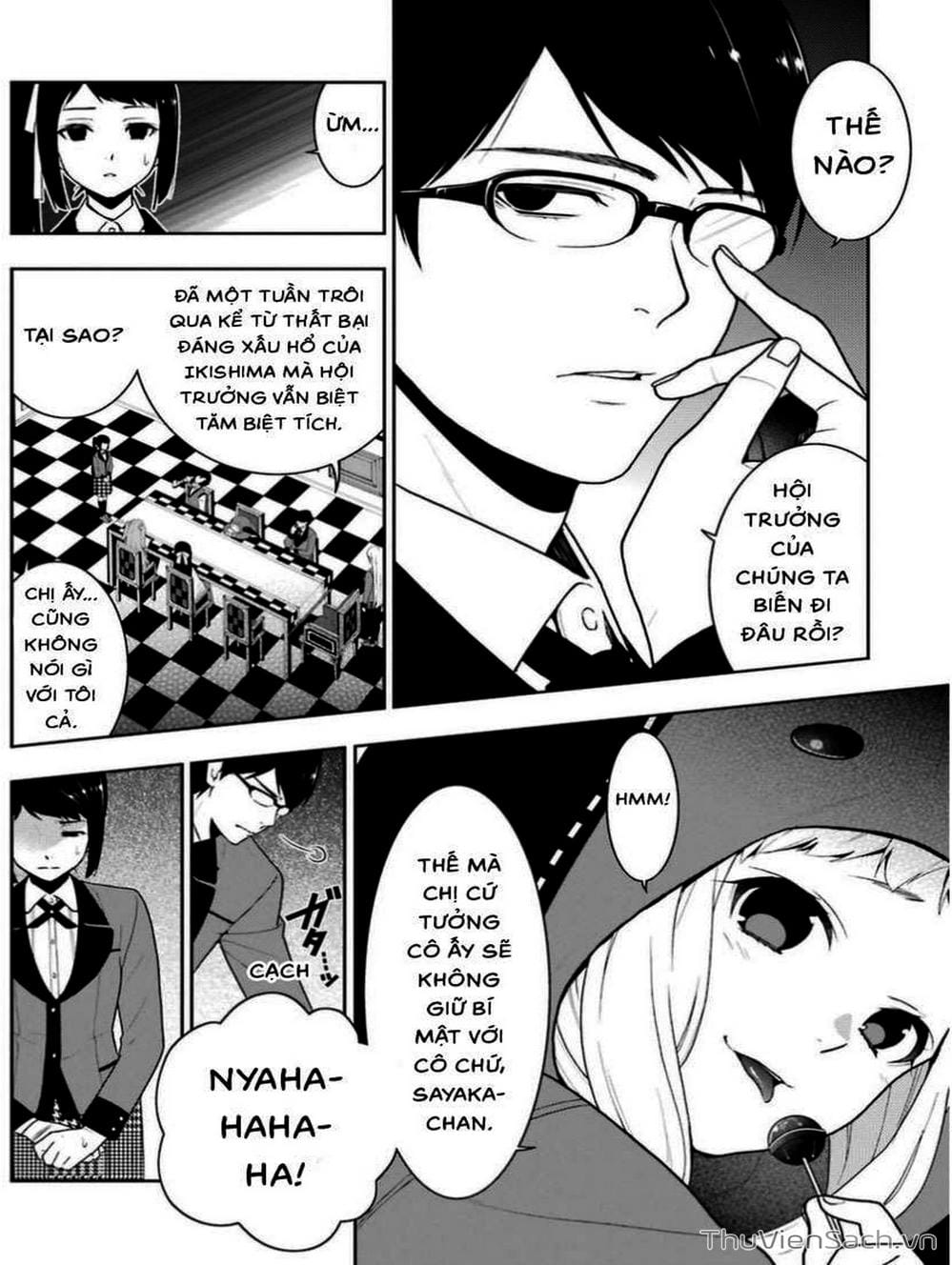 Truyện Tranh Học Viện Đỏ Đen - Kakegurui trang 3