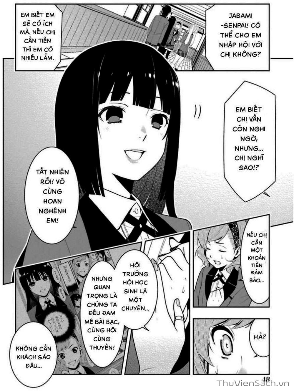 Truyện Tranh Học Viện Đỏ Đen - Kakegurui trang 3