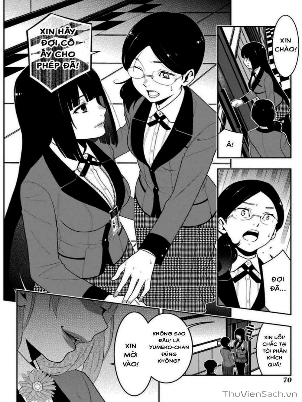 Truyện Tranh Học Viện Đỏ Đen - Kakegurui trang 3