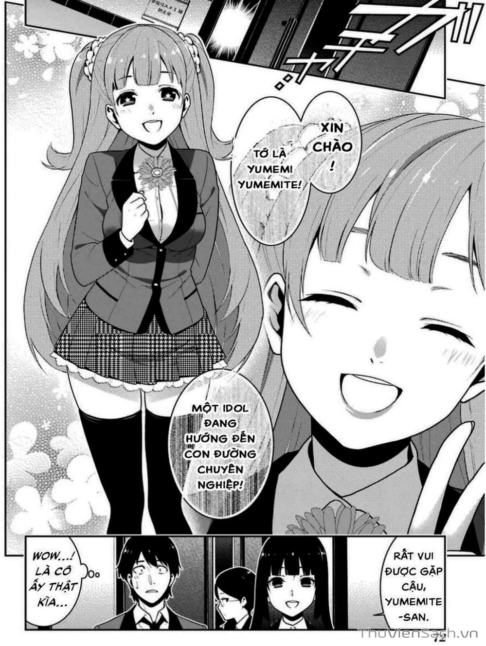 Truyện Tranh Học Viện Đỏ Đen - Kakegurui trang 3