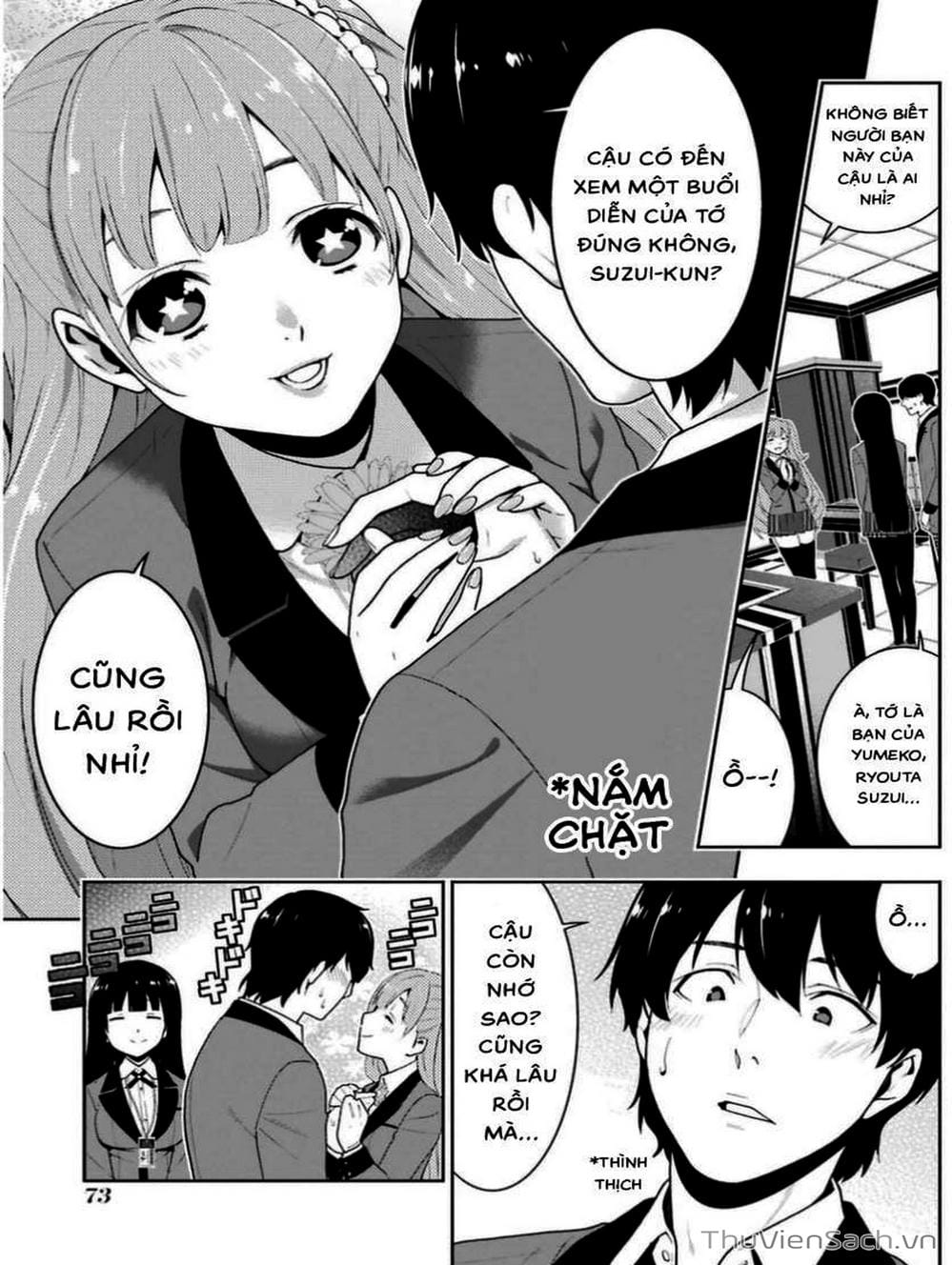 Truyện Tranh Học Viện Đỏ Đen - Kakegurui trang 3