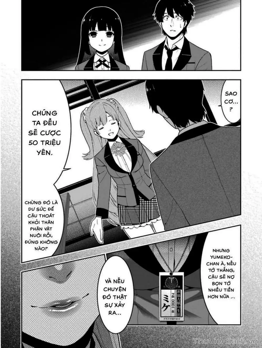 Truyện Tranh Học Viện Đỏ Đen - Kakegurui trang 3