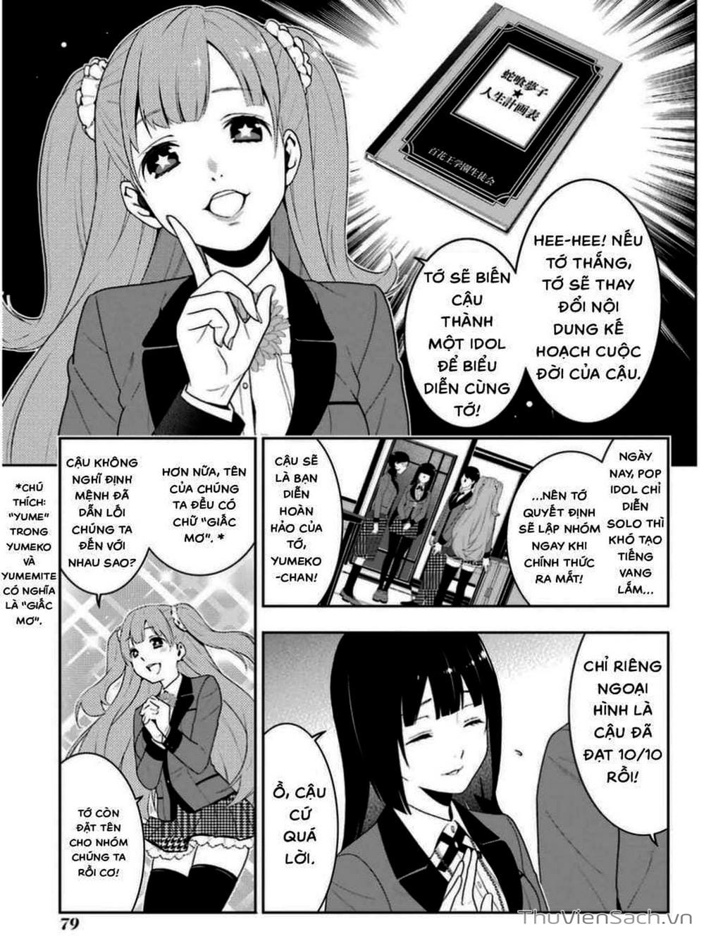 Truyện Tranh Học Viện Đỏ Đen - Kakegurui trang 3