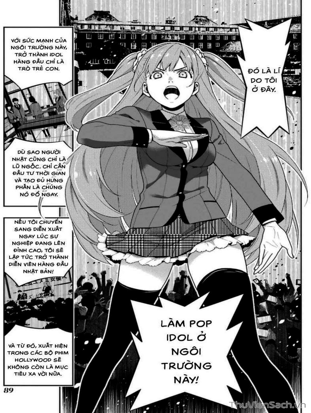 Truyện Tranh Học Viện Đỏ Đen - Kakegurui trang 3