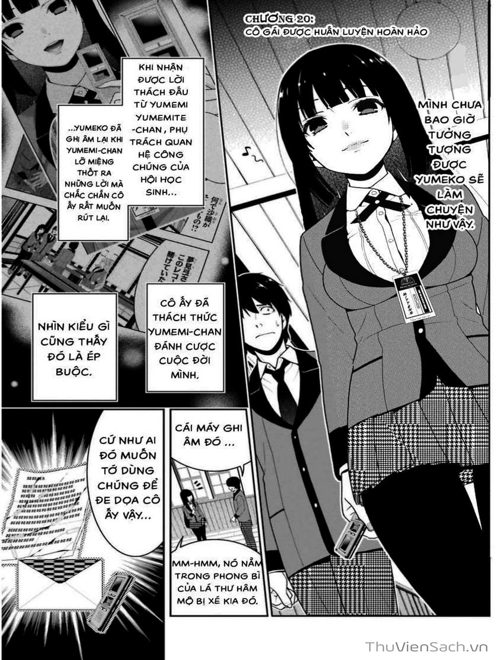 Truyện Tranh Học Viện Đỏ Đen - Kakegurui trang 3