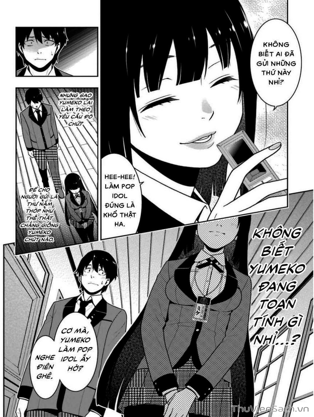 Truyện Tranh Học Viện Đỏ Đen - Kakegurui trang 3